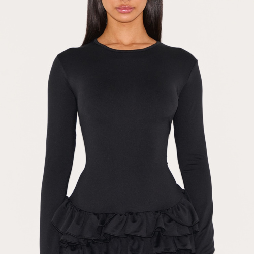 black dress